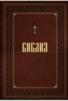 Библия. Книги Священного Писания Ветхого и Нового Завета. Подарочное издание с закрашенным обрезом