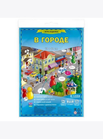Игра-ходилка настольная ГЕОДОМ 