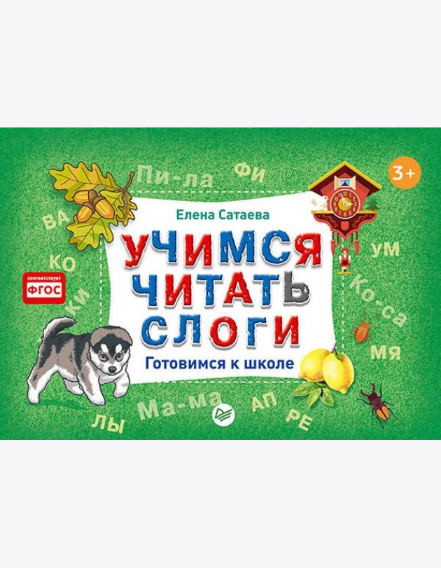 Учимся читать слоги. Готовимся к школе