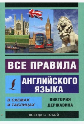 Все правила английского языка в схемах и таблицах