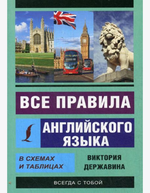 Все правила английского языка в схемах и таблицах