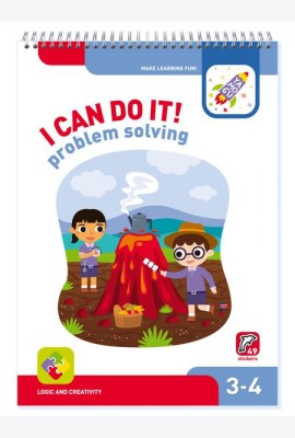 I can do it! Problem Solving. 3-4 age. Я могу находить решения! 3-4 года (49 stickers)