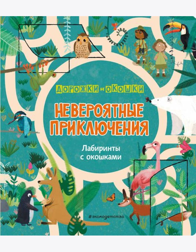 Невероятные приключения. Лабиринты с окошками
