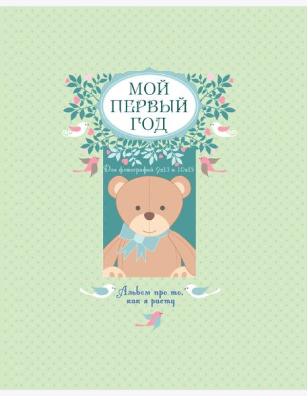 Мой первый год. Альбом про то, как я расту. (большой формат)