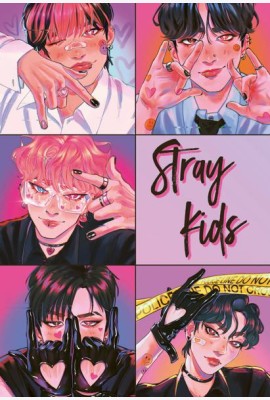 Обложка для паспорта. Stray Kids (ПВХ, 185х133 мм)
