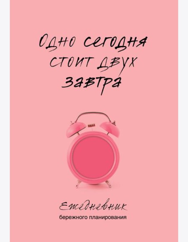 Одно сегодня стоит двух завтра. Ежедневник бережного планирования