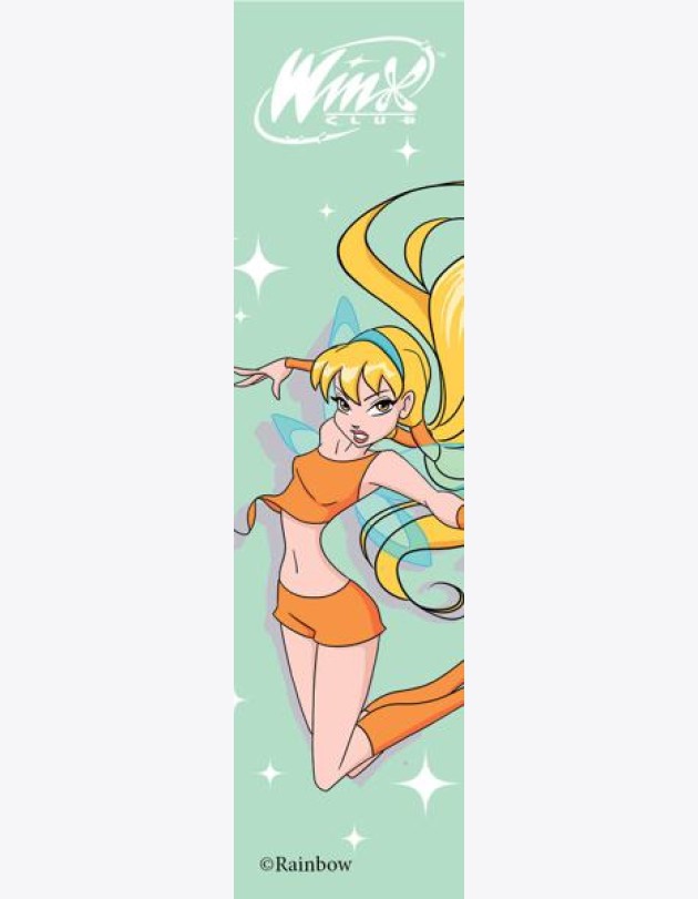 Winx. Закладка с резинкой. Стелла