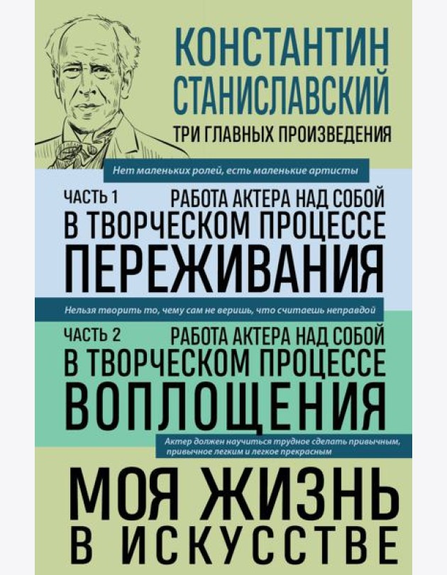 Работа актера над собой; Моя жизнь в искусстве