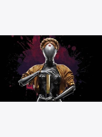 Кардхолдер. Atomic Heart. Близняшка (в форме книжки, 215х65 мм)