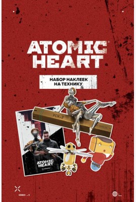 Набор наклеек на технику. Atomic Heart (3 л., 210х148)