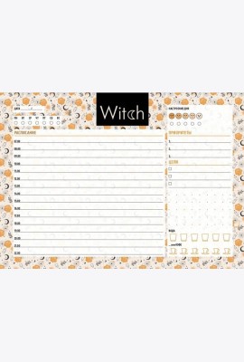 Планер настольный с отрывными листами. Good witch (24х17 см, 48 л.)