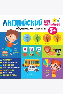 Английский для малышей. Обучающие плакаты