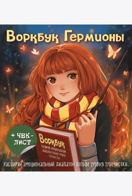 Воркбук Гермионы. Расширяй эмоциональный диапазон больше уровня зубочистки + чек-лист