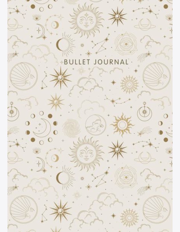 Блокнот в точку: Bullet Journal (эзотерический светлый, 120 c., пружина)