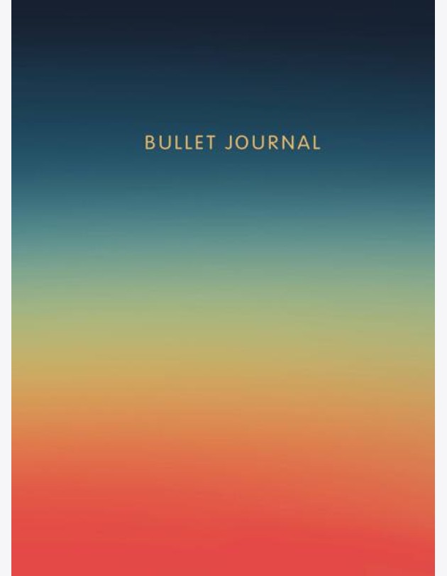 Блокнот в точку: Bullet Journal (закат, 160 c., с наклейками)