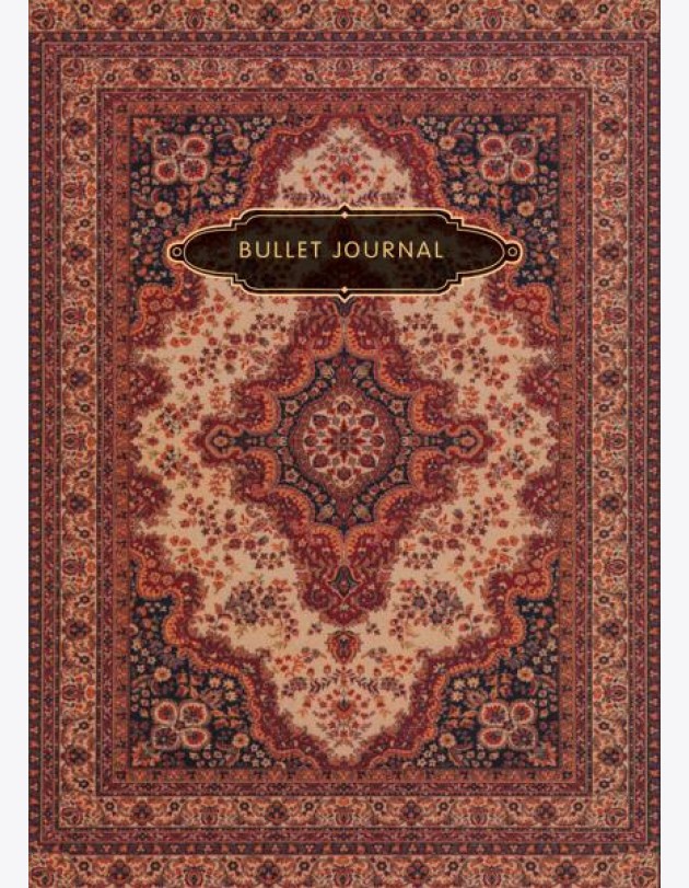 Блокнот в точку: Bullet Journal (ковер, 120 c., пружина)