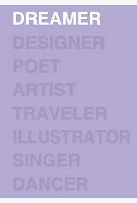 Ежедневник Dreamer (лавандовый). А5, твердый переплет, блинтовое тиснение, полусупер, 224 стр.