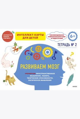 Развиваем мозг. Тренируем пространственное мышление, память, творческие способности, логическое мышление. Тетрадь 2