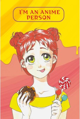 Обложка для паспорта. I'm an anime person