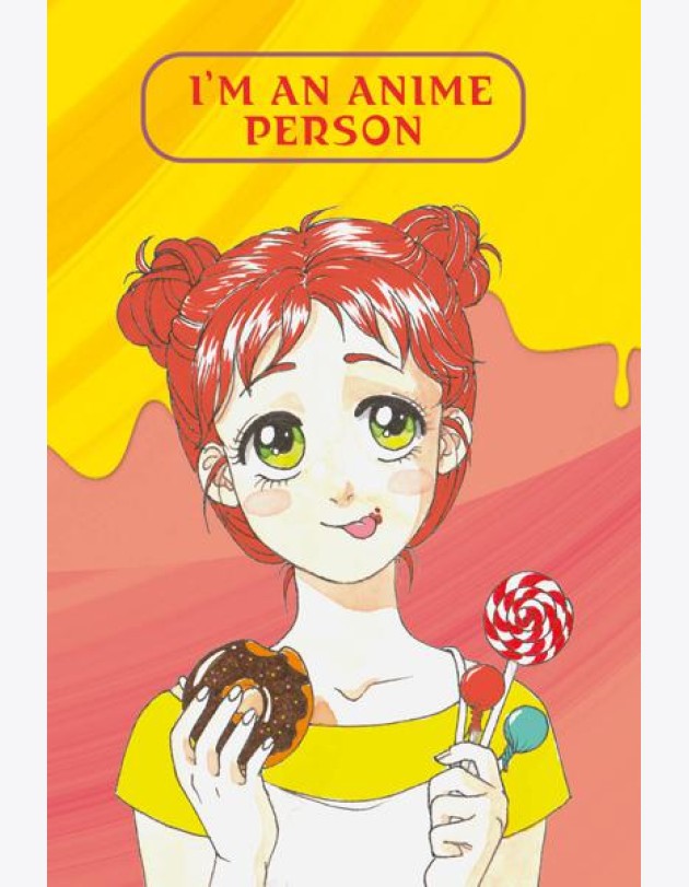 Обложка для паспорта. I'm an anime person
