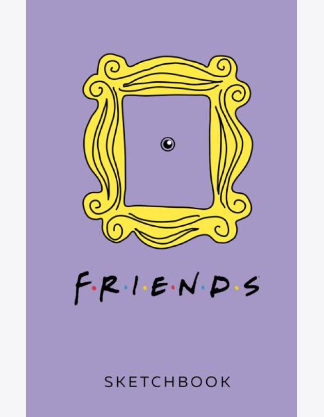 Скетчбук. Friends (138х212 мм, твердый переплет, 96 стр., офсет 160 гр.)