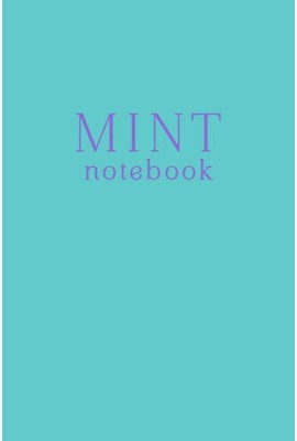 Mint notebook. Блокнот (А5, 32 л., прошитый цветными нитками, тиснение фольгой)