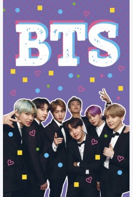 Блокнот BTS. Твой яркий проводник в корейскую культуру! (формат А5, мягкая обложка)