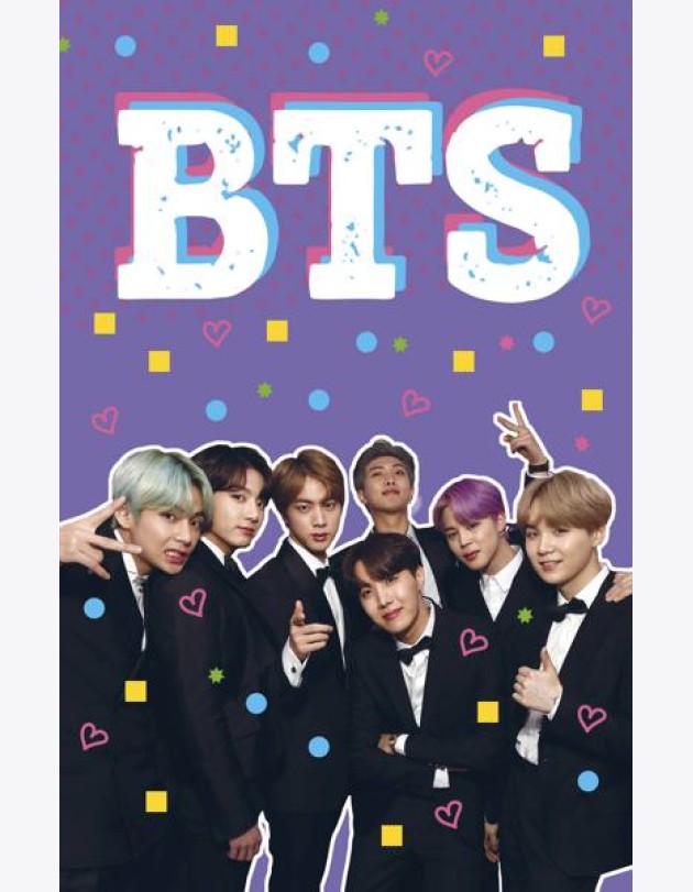 Блокнот BTS. Твой яркий проводник в корейскую культуру! (формат А5, мягкая обложка)