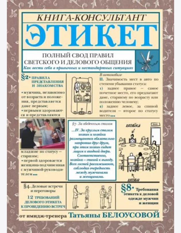 Этикет. Полный свод правил светского и делового общения