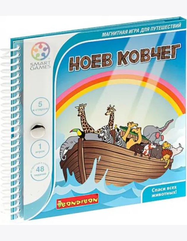 Bondibon Обучающая игра Ноев ковчег