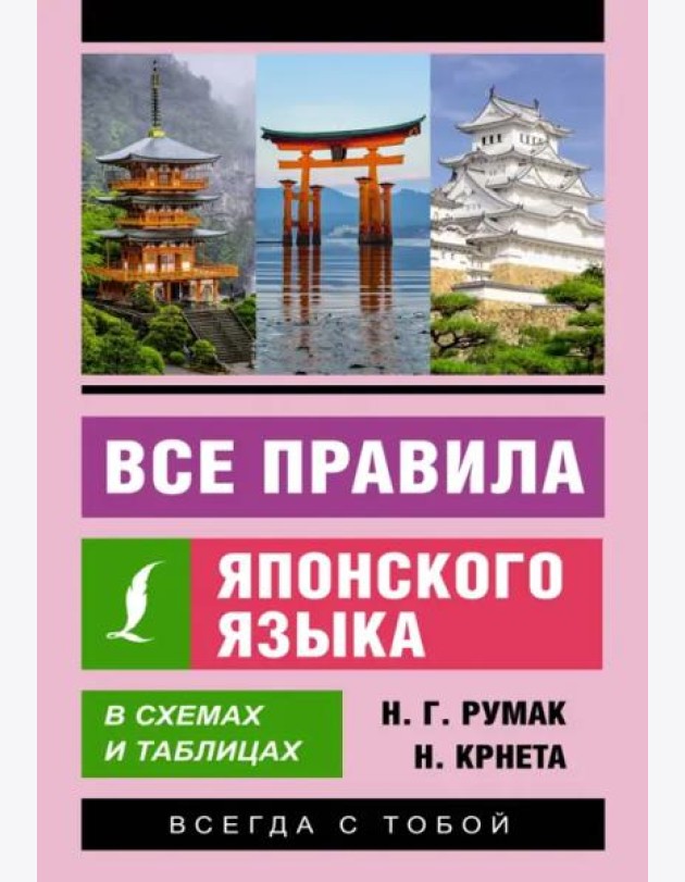Все правила японского языка в схемах и таблицах