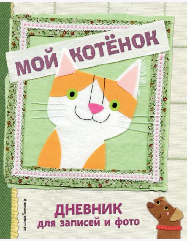 Мой котенок. Дневник для записей и фото