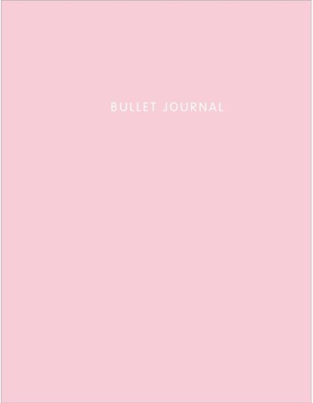 Блокнот в точку: Bullet Journal (пудровый, 144 c., пружина)