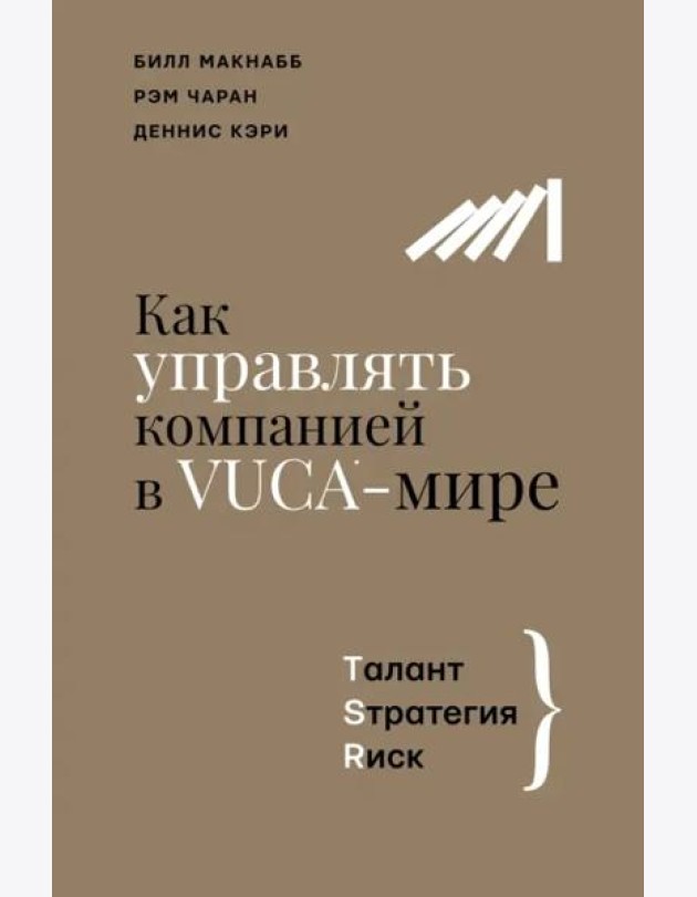 Как управлять компанией в VUCA-мире. Tалант, Sтратегия, Rиск