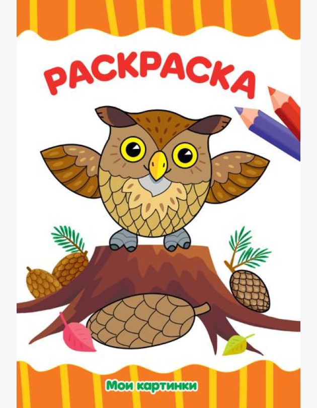 РАСКРАСКА А4 эконом. МОИ КАРТИНКИ