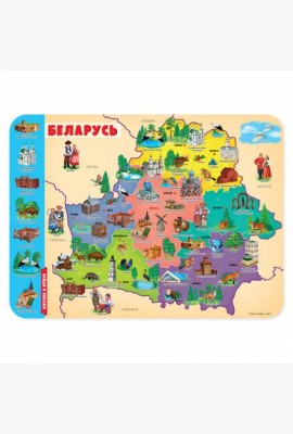 Настольное покрытие для лепки. Беларусь. 43х32 см. ГЕОДОМ