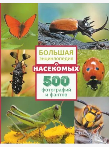 Большая энциклопедия о насекомых. 500 фотографий и фактов