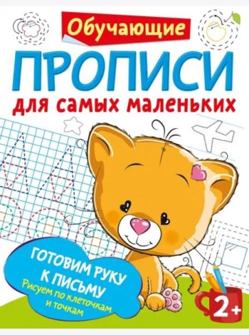 Готовим руку к письму. Рисуем по клеточкам и точкам