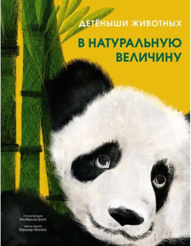 Детеныши животных в натуральную величину