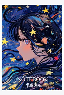 Gatto Rosso. Блокнот в линию Звёздный Notebook. МЕЧТЫ