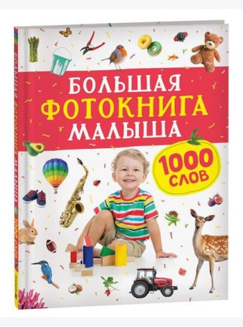 Большая фотокнига малыша. 1000 слов