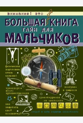 Большая книга тайн для мальчиков