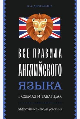 Все правила английского языка в схемах и таблицах