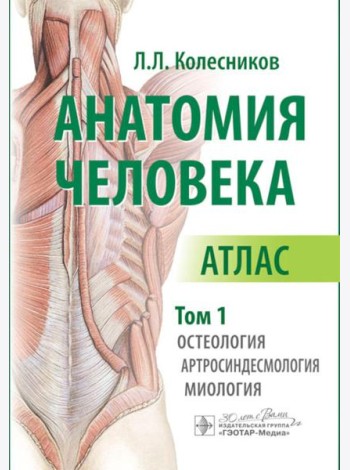 Анатомия человека. Атлас. В 3 т. Т. 1. Остеология, артросиндесмология, миология