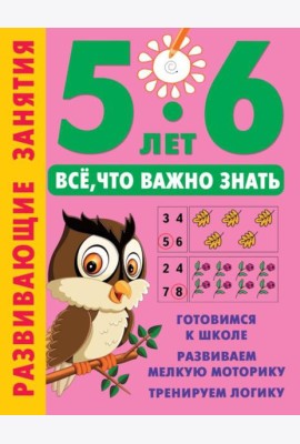 Развивающие занятия. Все, что важно знать. 5-6 лет