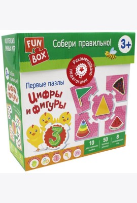 Собери правильно! Цифры и фигуры (Fun Box)