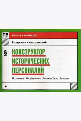 Конструктор исторических персоналий: политика. Государство. Военное дело. Религия
