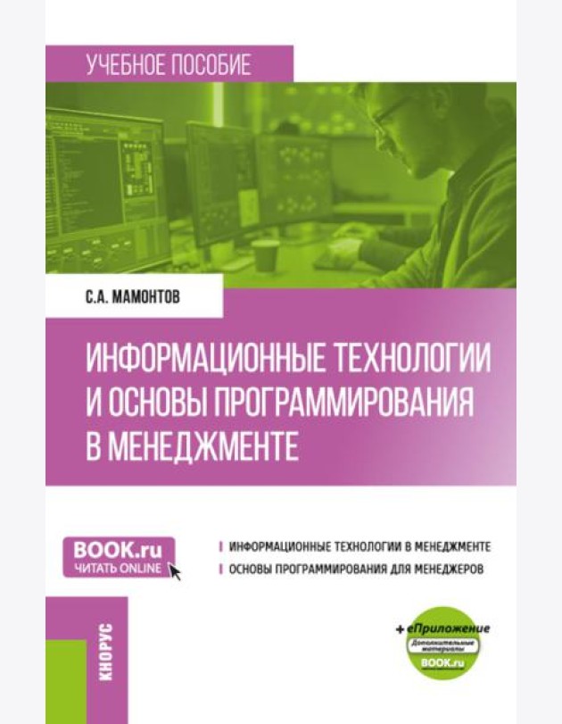 Информационные технологии и основы программирования в менеджменте: Учебное пособие