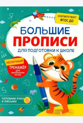 Большие прописи для подготовки к школе