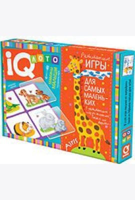 Пластиковое лото для малышей (нов) 2+ Мамины малыши. Составляем пары